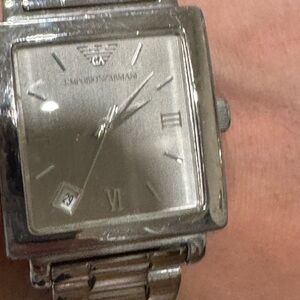 Emporio Armani Classic Silver Watch